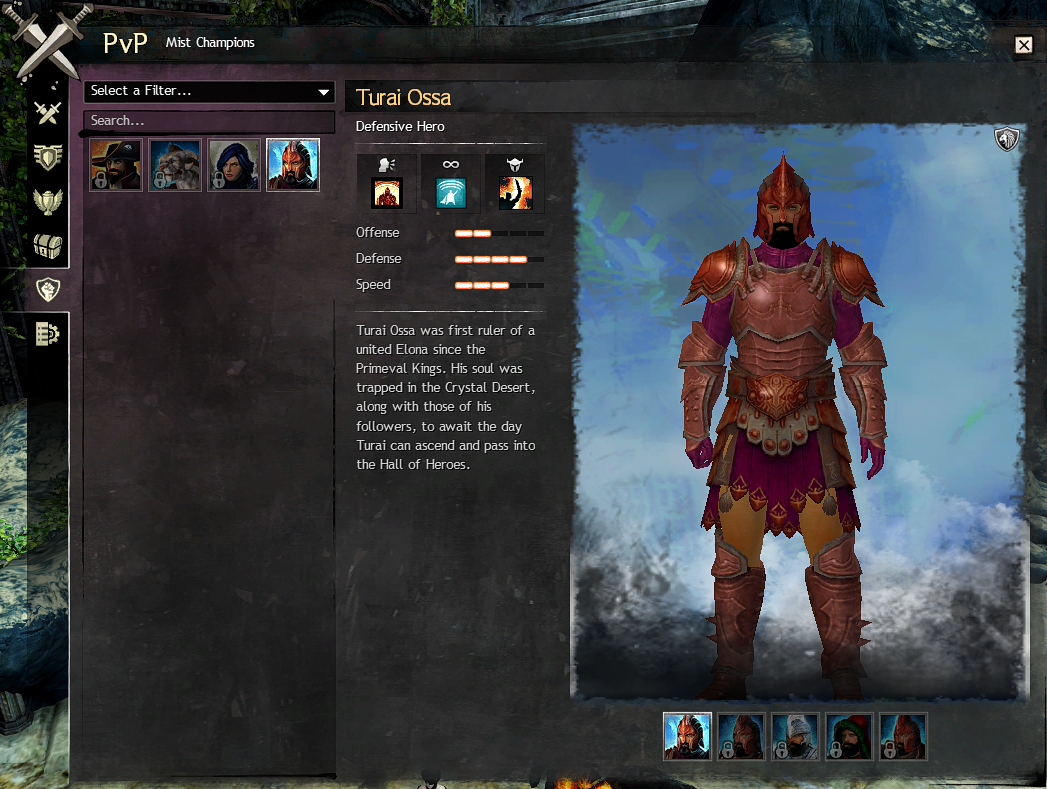 Mist Champions tab