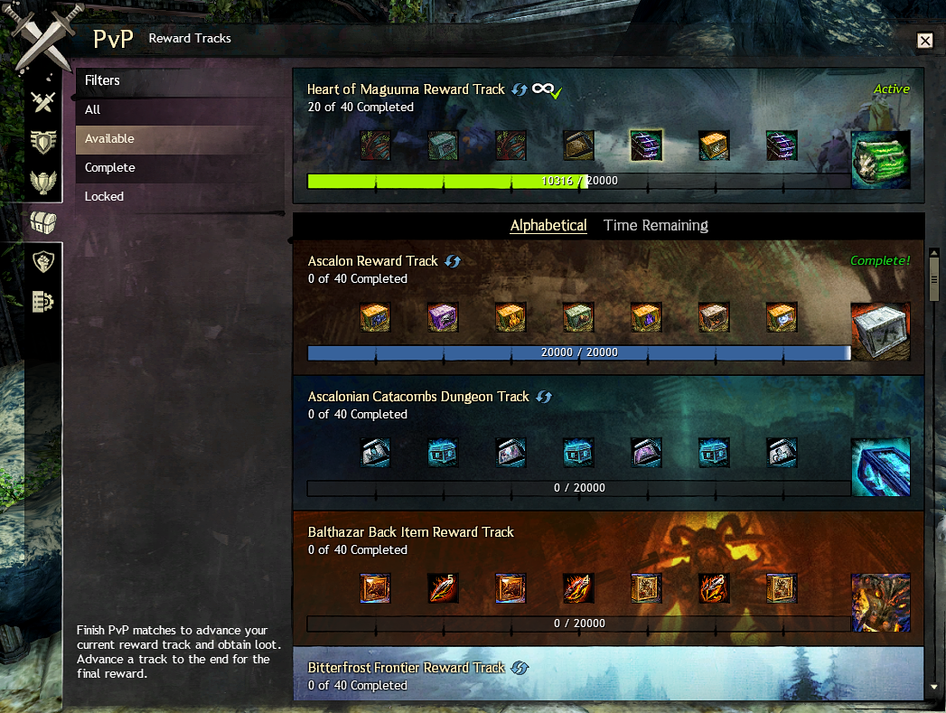 Skirmish reward track - Guild Wars 2 Wiki (GW2W)